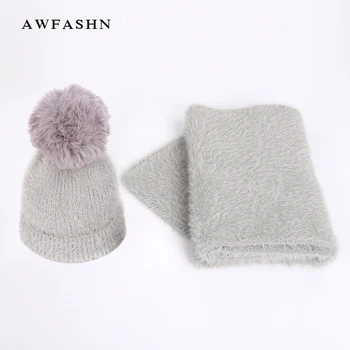 2018 New Angora Wool Knit Scarf Beanies Hat 2 Pieces Set Winter Warm parent-child Wear Adults Children Women Kids Girl Soft Cap
2018 New Angora Wool Knit Scarf Beanies Hat 2 Pieces Set Winter Warm parent-child Wear Adults Children Women Kids Girl Soft Cap