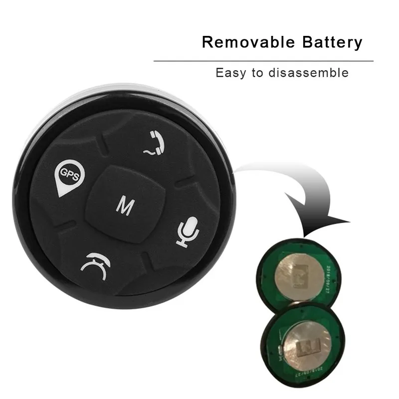 Universal Wireless Car Steering Wheel Remote Control Multi-function Button Navigation Button Switch Auto Parts Car Accessories
Universal Wireless Car Steering Wheel Remote Control Multi-function Button Navigation Button Switch Auto Parts Car Accessories