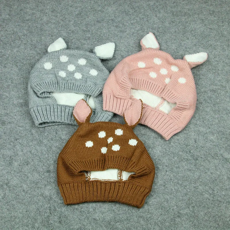 Cute Deer Ears Knitted Hemming Baby Hat for Girls Soft Winter Baby Beanies Cap Kids Adjustable Toddler Girl Hats Hair Accessory
Cute Deer Ears Knitted Hemming Baby Hat for Girls Soft Winter Baby Beanies Cap Kids Adjustable Toddler Girl Hats Hair Accessory