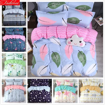 AB Side Duvet Cover 3/4pcs Bedding Set Adult Kids Child Soft Skin Cotton Bed Linen Single Twin Queen King Size Quilt Pillow Case
AB Side Duvet Cover 3/4pcs Bedding Set Adult Kids Child Soft Skin Cotton Bed Linen Single Twin Queen King Size Quilt Pillow Case