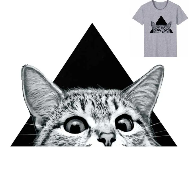 25x18cm Fashion cat Pattern Iron On Stickers Washable Appliques A-level Patch Heat Transfer For T-shirt DIY Accessory Clothes
25x18cm Fashion cat Pattern Iron On Stickers Washable Appliques A-level Patch Heat Transfer For T-shirt DIY Accessory Clothes