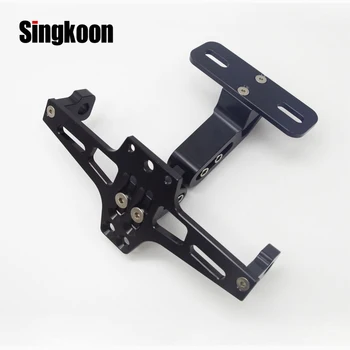 CNC Motorcycle License Plate Holder Frame Bracket LED Light FOR speed triple 1050 aprilia cb 650f suzuki gsxr k4 1000
CNC Motorcycle License Plate Holder Frame Bracket LED Light FOR speed triple 1050 aprilia cb 650f suzuki gsxr k4 1000