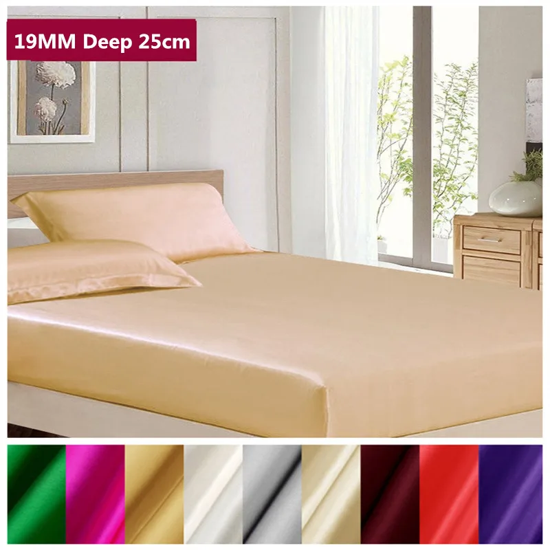 Free Shipping 19MM 100% Mulberry Silk Fitted Sheet Deep 25cm Soft Flat Sheet Multicolor Multi Size ls0114-19003
Free Shipping 19MM 100% Mulberry Silk Fitted Sheet Deep 25cm Soft Flat Sheet Multicolor Multi Size ls0114-19003