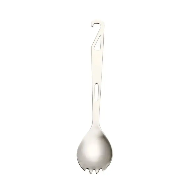 Portable Spoon Camping Long Handle Multifunction Tableware Titanium Alloy Spoon Fork For Stirring Anti-scalding multifunction
Portable Spoon Camping Long Handle Multifunction Tableware Titanium Alloy Spoon Fork For Stirring Anti-scalding multifunction