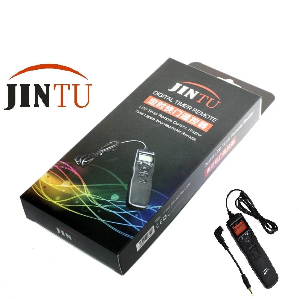 

JINTU LCD Timer Remote Control Shutter Release Cord for Sony ALpha Camera A100 A200/A300/A350/A700/A850/A900 DSLR