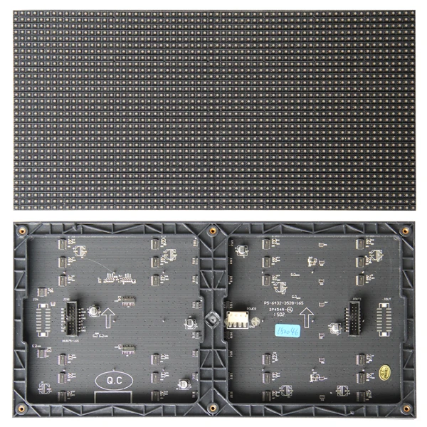 64x32pixel P5mm Indoor SMD(3in1) full color LED Display Screen unit panel;module size:320mm x 160mm;Scan Mode:1/16
64x32pixel P5mm Indoor SMD(3in1) full color LED Display Screen unit panel;module size:320mm x 160mm;Scan Mode:1/16