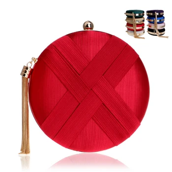 2019 New Clutch Messenger Bag Women Fashion Party Wedding Silk Shoulder Crossbody Bag for Women Circle Evening Bag Female Purses
2019 New Clutch Messenger Bag Women Fashion Party Wedding Silk Shoulder Crossbody Bag for Women Circle Evening Bag Female Purses