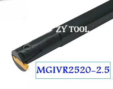 MGIVR2520-2.5 Internal Grooving Turning Lathe Boring Bar Tool Holder For Lathe Machine CNC Cutting Turning Tool Set Holder
MGIVR2520-2.5 Internal Grooving Turning Lathe Boring Bar Tool Holder For Lathe Machine CNC Cutting Turning Tool Set Holder