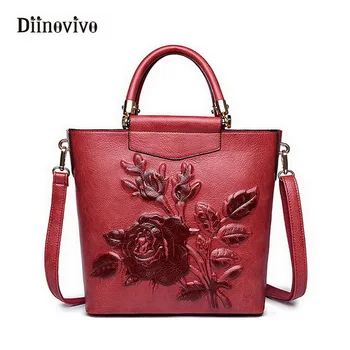 DIINOVIVO Classic Women Handbags Vintage Exclusive Female Totes Bag Luxury Leather Designer Shoulder Bags Embossed Bag WHDV0178
DIINOVIVO Classic Women Handbags Vintage Exclusive Female Totes Bag Luxury Leather Designer Shoulder Bags Embossed Bag WHDV0178