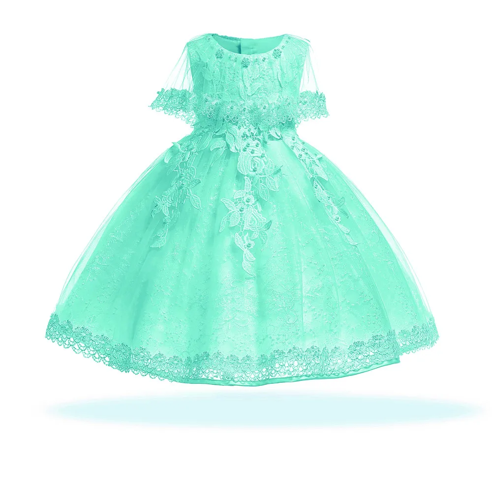 mint green baby dress