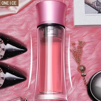 200ml300ml fashion kettle curve double glazing, crystal cup, heat resistant glass, stainless steel tea leak leakproof sports cup
200ml300ml fashion kettle curve double glazing, crystal cup, heat resistant glass, stainless steel tea leak leakproof sports cup