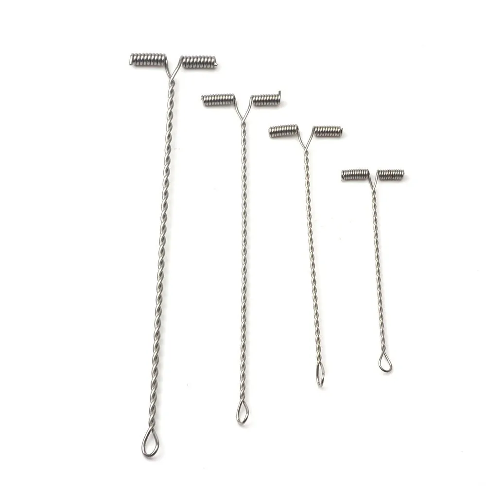 Rompin 10Pcs Ocean Fishing Balance Rigs Hooks Fishing Wire Arm With Swivel T Shaped Stainless Steel 6/8/10/12cm Fishing Tackle
Rompin 10Pcs Ocean Fishing Balance Rigs Hooks Fishing Wire Arm With Swivel T Shaped Stainless Steel 6/8/10/12cm Fishing Tackle