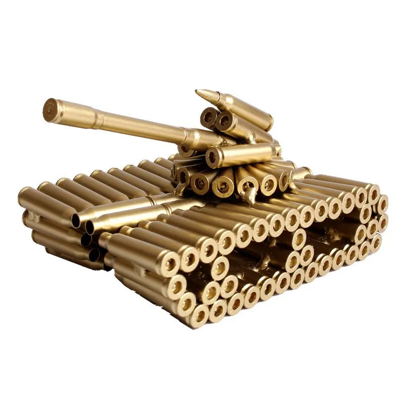 Retro Style Vintage Bullet-shell Tank Sculpture Office Desktop Decoration Craft Traditional Metal Craft Tank home Decor Ornament
Retro Style Vintage Bullet-shell Tank Sculpture Office Desktop Decoration Craft Traditional Metal Craft Tank home Decor Ornament
