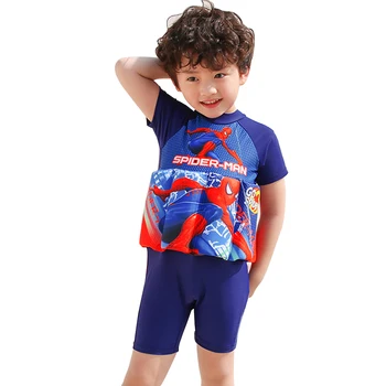 Spiderman Children Swimwear One-Piece Removable Buoyancy Float Swimsuit Swimming Cap/Hat Sleeve Knee Suit Swim Lesson Float Suit 
Spiderman Children Swimwear One-Piece Removable Buoyancy Float Swimsuit Swimming Cap/Hat Sleeve Knee Suit Swim Lesson Float Suit