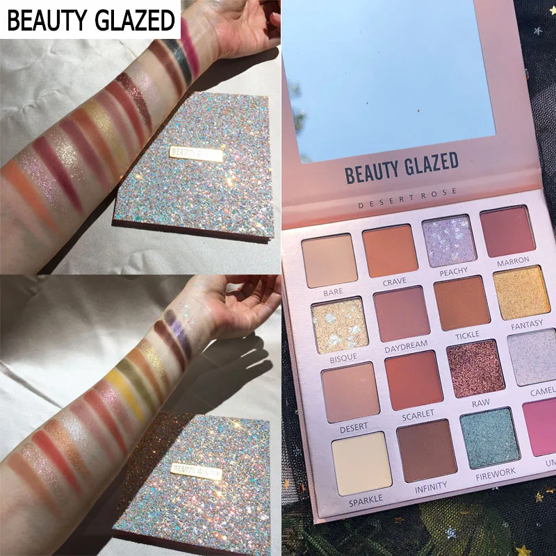 BEAUTY GLAZED Summer Colorful Eyeshadow Palette Matte 16 Color Shimmer Bright Eye Shadow Pallete Silky Powder Pigment Makeup Kit
BEAUTY GLAZED Summer Colorful Eyeshadow Palette Matte 16 Color Shimmer Bright Eye Shadow Pallete Silky Powder Pigment Makeup Kit