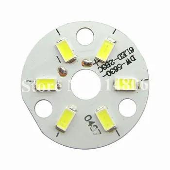 10pcs 3W Warm White 3500K 5730 SMD LED 9.6V 300mA 300LM With 33mm MPCB AL Base For Light Bulb
10pcs 3W Warm White 3500K 5730 SMD LED 9.6V 300mA 300LM With 33mm MPCB AL Base For Light Bulb