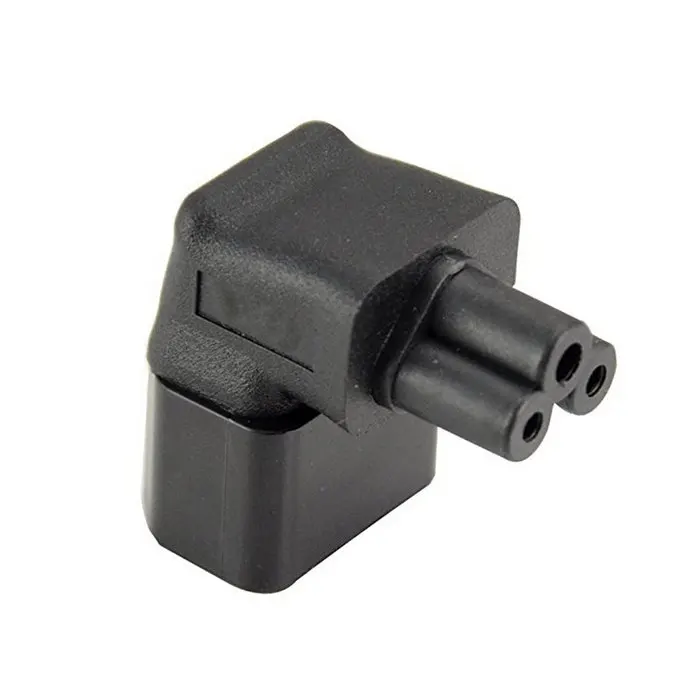 C 14 IEC 90 Degree Adapter 3 Poles Male C14 to C 5 Micky C5 Up Direction Angled Extension Power Adapter
C 14 IEC 90 Degree Adapter 3 Poles Male C14 to C 5 Micky C5 Up Direction Angled Extension Power Adapter