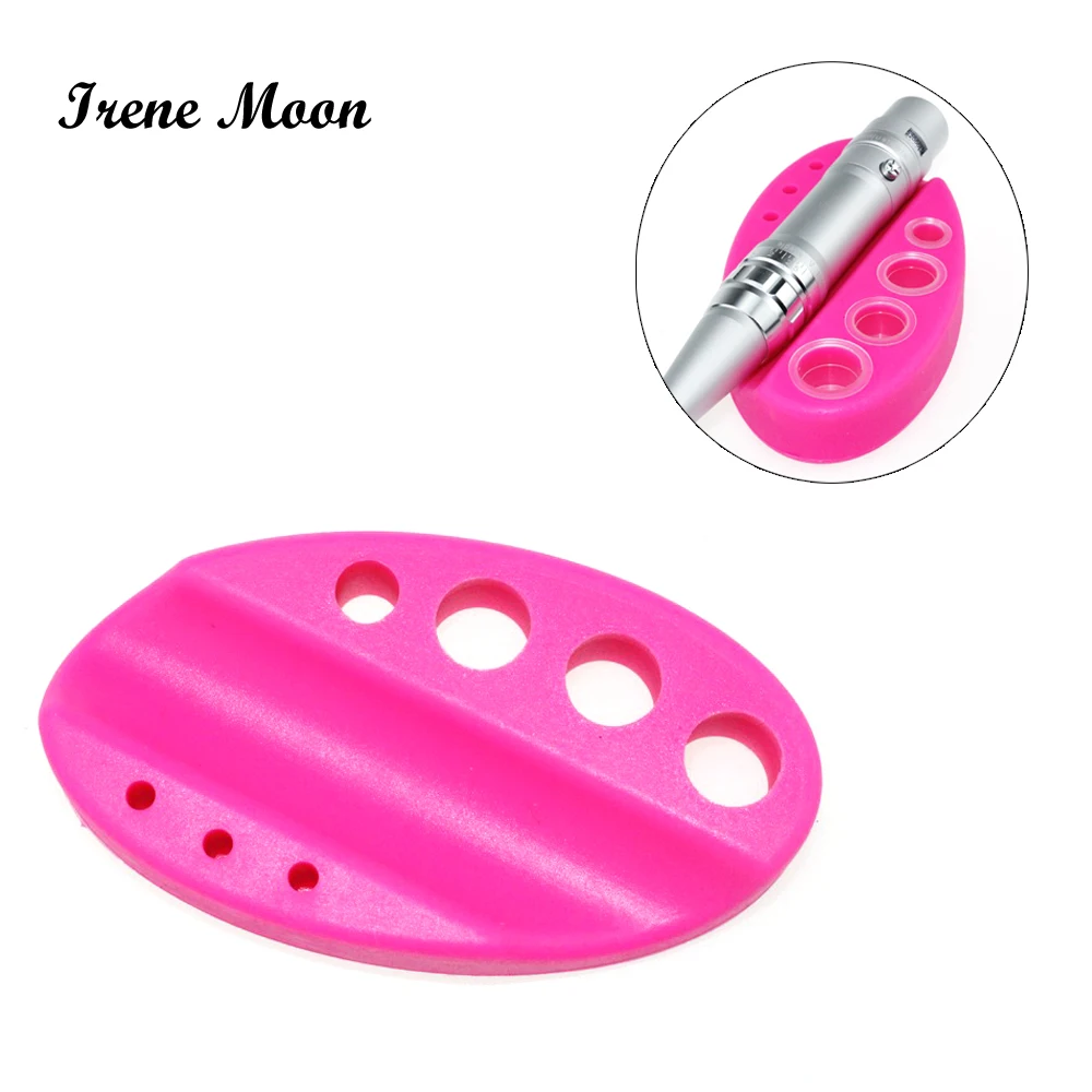 1PCS Oval Silicone Tattoo Tool Holder Stand For Microblading Pigment Ink Cup Machine Permanent Makeup Tattoo Accessories