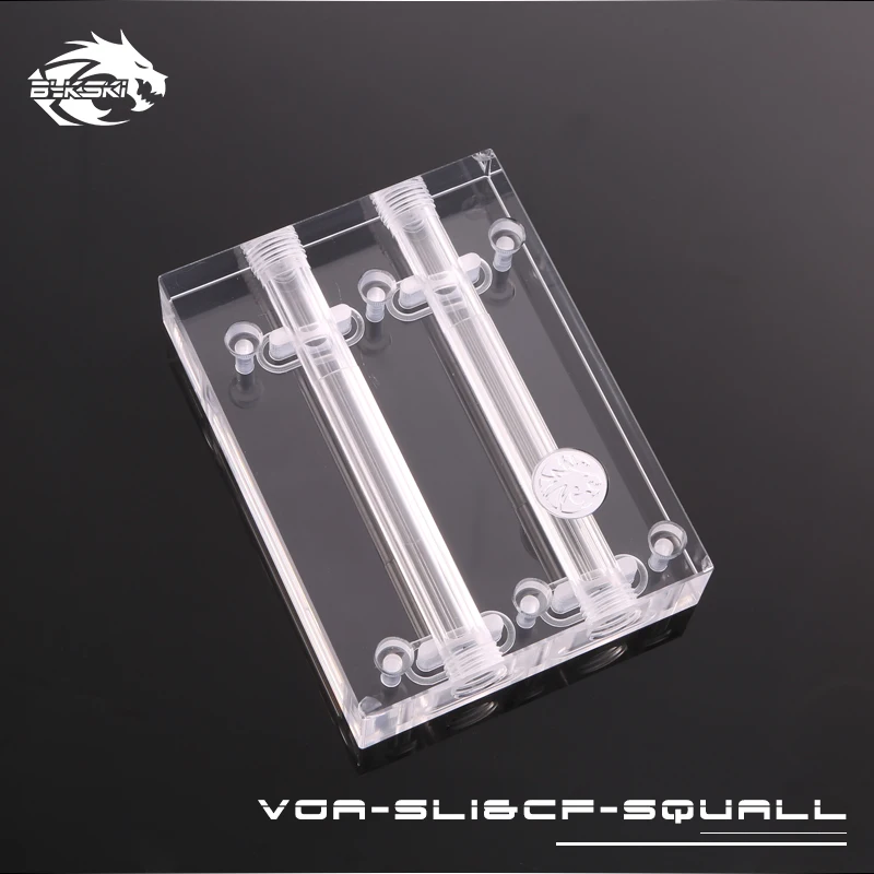 Bykski VGA-SLI&CF-SQUALL, SLI/CF Bridges Water Block, For Graphics Card Cross Fire, L4-2way/L4-3way/L6-2way/L8-2way/L4-4way
Bykski VGA-SLI&CF-SQUALL, SLI/CF Bridges Water Block, For Graphics Card Cross Fire, L4-2way/L4-3way/L6-2way/L8-2way/L4-4way