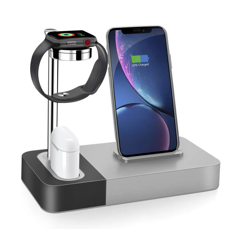 High-end Practical Multi-function 3 In 1 QI Wireless Charger Station Qi Enable Cell Phone For Airpods Smart Watch iphone xiaomi
High-end Practical Multi-function 3 In 1 QI Wireless Charger Station Qi Enable Cell Phone For Airpods Smart Watch iphone xiaomi