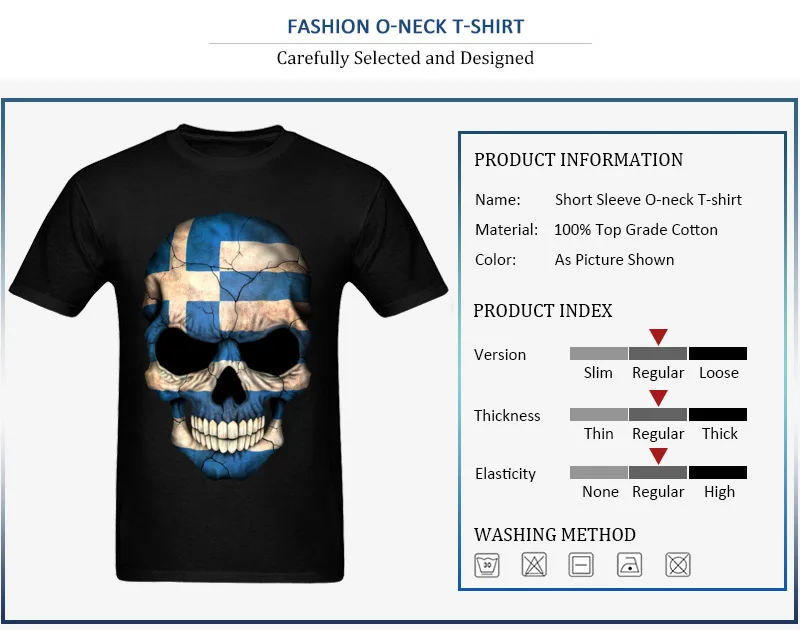 Greek Flag Skull_detail_black