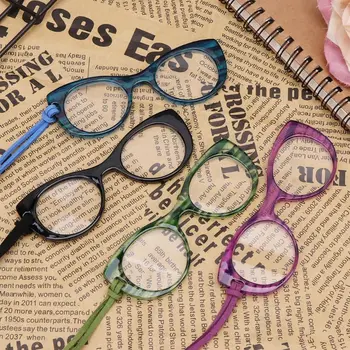 Protable Neck Hanging Necklace No Legs Reading Glasses For Men Women Presbyopia Eyewear Eyeglasses + 1.0 To + 3.5
Protable Neck Hanging Necklace No Legs Reading Glasses For Men Women Presbyopia Eyewear Eyeglasses + 1.0 To + 3.5