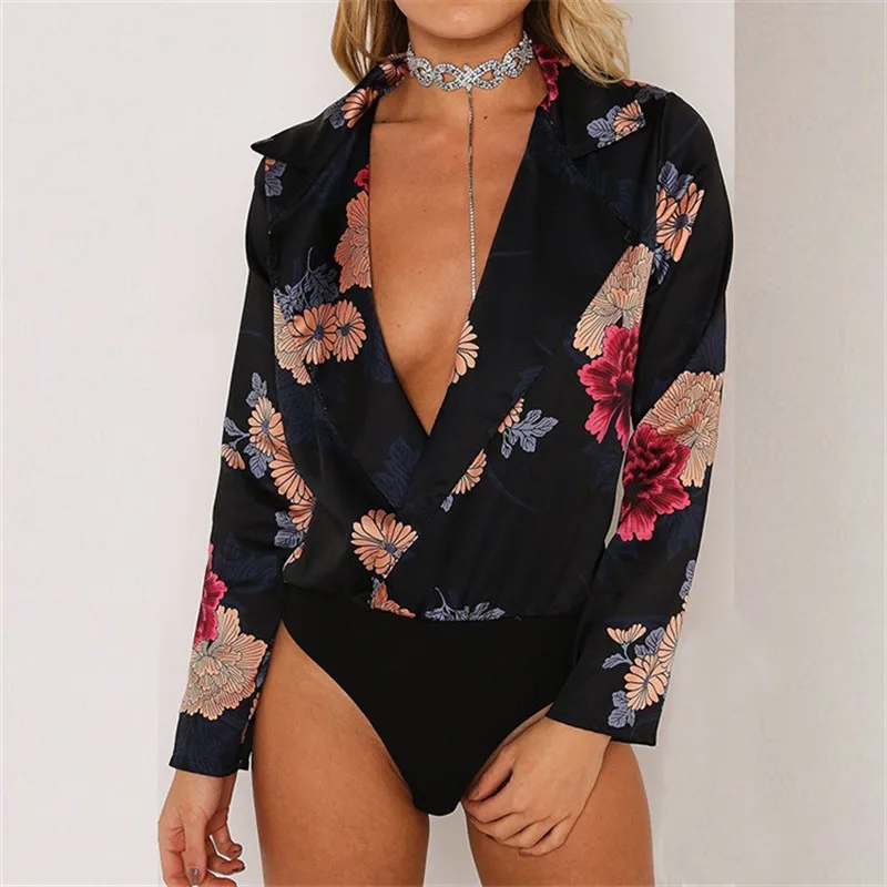 2019 Spring Jumpsuit Womens Print Flower Long Sleeve Sexy Party Romper Night Club Elegant Deep V-neck High Elastic Playsuit
2019 Spring Jumpsuit Womens Print Flower Long Sleeve Sexy Party Romper Night Club Elegant Deep V-neck High Elastic Playsuit