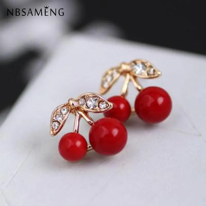 2019 Hot Sale Earrings Vintage Trendy Elegant Stud Earrings Small Lovely Red Cherry Leaf Geometric For Women Fashion Jewelry
2019 Hot Sale Earrings Vintage Trendy Elegant Stud Earrings Small Lovely Red Cherry Leaf Geometric For Women Fashion Jewelry