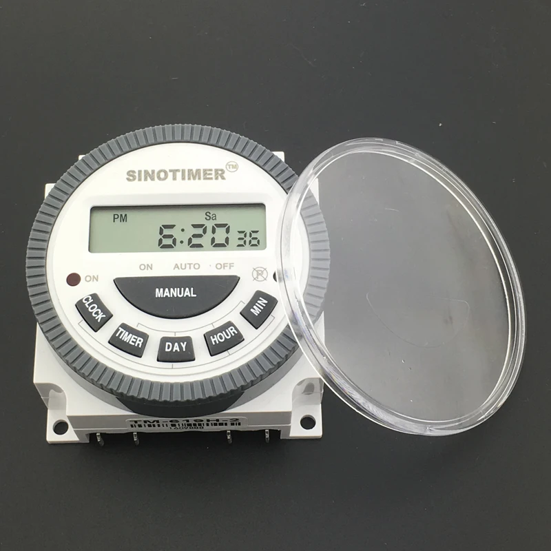 Multipurpose TM619 220V Digital Timer Switch with Waterproof Cover output 220V, Easy Wiring, 7 days Programmable Time Switch
Multipurpose TM619 220V Digital Timer Switch with Waterproof Cover output 220V, Easy Wiring, 7 days Programmable Time Switch