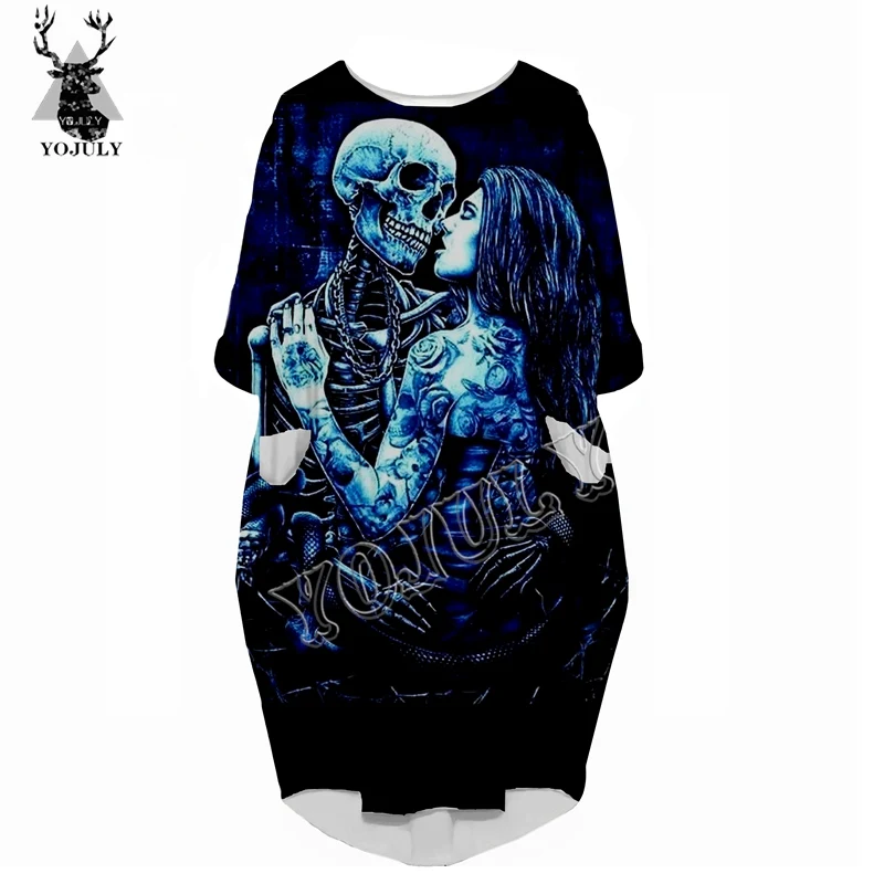 YOJULY 3D Printed women's clothing Long sleeve dress Gothic skull Hasrajuku Fashion Casual Women Dressed quality Dropshipping V2
YOJULY 3D Printed women's clothing Long sleeve dress Gothic skull Hasrajuku Fashion Casual Women Dressed quality Dropshipping V2
