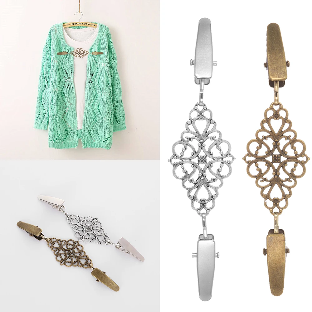 Vintage Cardigan Clip for Women Lady Sweater Blouse Shawl Clips Shirt Collar Retro Duck Clip Clasps Shawl Brooch Charm Gift New
Vintage Cardigan Clip for Women Lady Sweater Blouse Shawl Clips Shirt Collar Retro Duck Clip Clasps Shawl Brooch Charm Gift New