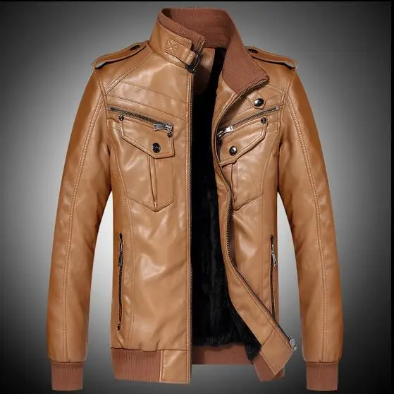 HOT 2019 Spring Men New leather pu leather Jacket with velvet Locomotive fur coat of cultivate One's morality big yards
HOT 2019 Spring Men New leather pu leather Jacket with velvet Locomotive fur coat of cultivate One's morality big yards