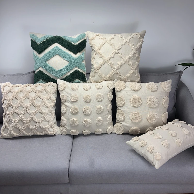 Bohemian style cushion cover ivory pillowcase hand-made wool plush sofa sofa home decoration linen 45*45 cm30*50 cm
Bohemian style cushion cover ivory pillowcase hand-made wool plush sofa sofa home decoration linen 45*45 cm30*50 cm