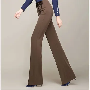 Women pants Slim spring Autumn pants embroidery Straight pants High waist casual pants 3020
Women pants Slim spring Autumn pants embroidery Straight pants High waist casual pants 3020