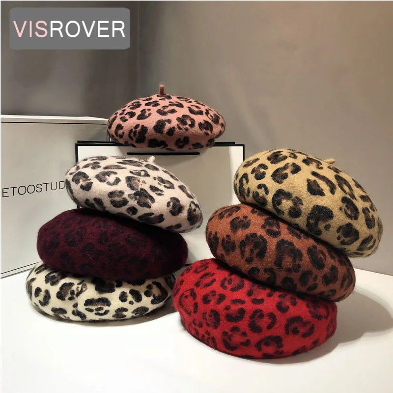 VISROVER 7 colors Autumn winter leoparkskin cashmere Berets female New cashmere Women Warm cap Casual High Quality wholesale
VISROVER 7 colors Autumn winter leoparkskin cashmere Berets female New cashmere Women Warm cap Casual High Quality wholesale