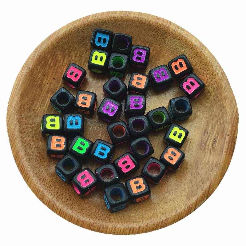 Individual Letter B Printing Acrylic Beads Big Hole Bracelet Jewelry Alphabet English Initial Spacers Ornaments 1900pcs 7mm
Individual Letter B Printing Acrylic Beads Big Hole Bracelet Jewelry Alphabet English Initial Spacers Ornaments 1900pcs 7mm