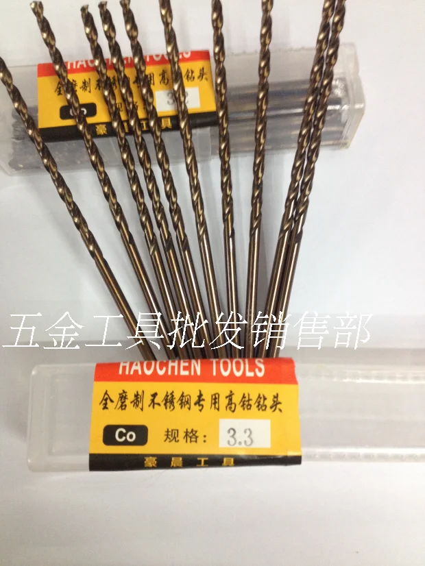 5pcs 3X100MM M35 HSS-C0 Containing cobalt stainless steel deep hole drill, long Gun Drill Bit
5pcs 3X100MM M35 HSS-C0 Containing cobalt stainless steel deep hole drill, long Gun Drill Bit