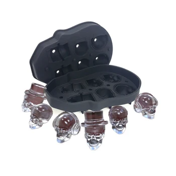 NEW Silicone 3D Skull Ice Cube + Funnel Chocolate Mold Cocktails Whisky Ice Mould Tray Makers Bar Party Cocktail
NEW Silicone 3D Skull Ice Cube + Funnel Chocolate Mold Cocktails Whisky Ice Mould Tray Makers Bar Party Cocktail