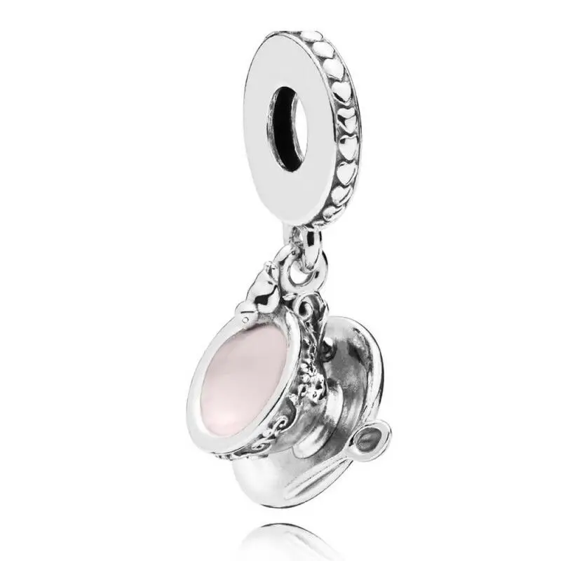 SHINETUNG 1:1 S925 Sterling Silver Pendant Enchanted Tea Cup Pendant Fit Women's DIY Fashion Jewelry
SHINETUNG 1:1 S925 Sterling Silver Pendant Enchanted Tea Cup Pendant Fit Women's DIY Fashion Jewelry