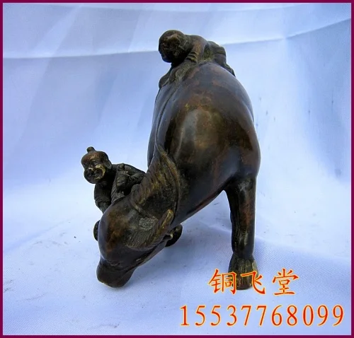 Cattle bronze statue Bronze crafts decoration topnew zodiac cattle