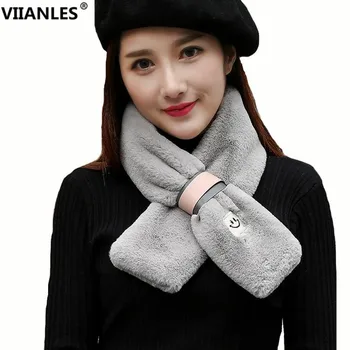 VIIANLES Adjustable Length Scarves Thicken Imitation Cute Smiling Winter Shawl Ladies Neck Warmer Soft Warm Plush Girls Scarf
VIIANLES Adjustable Length Scarves Thicken Imitation Cute Smiling Winter Shawl Ladies Neck Warmer Soft Warm Plush Girls Scarf