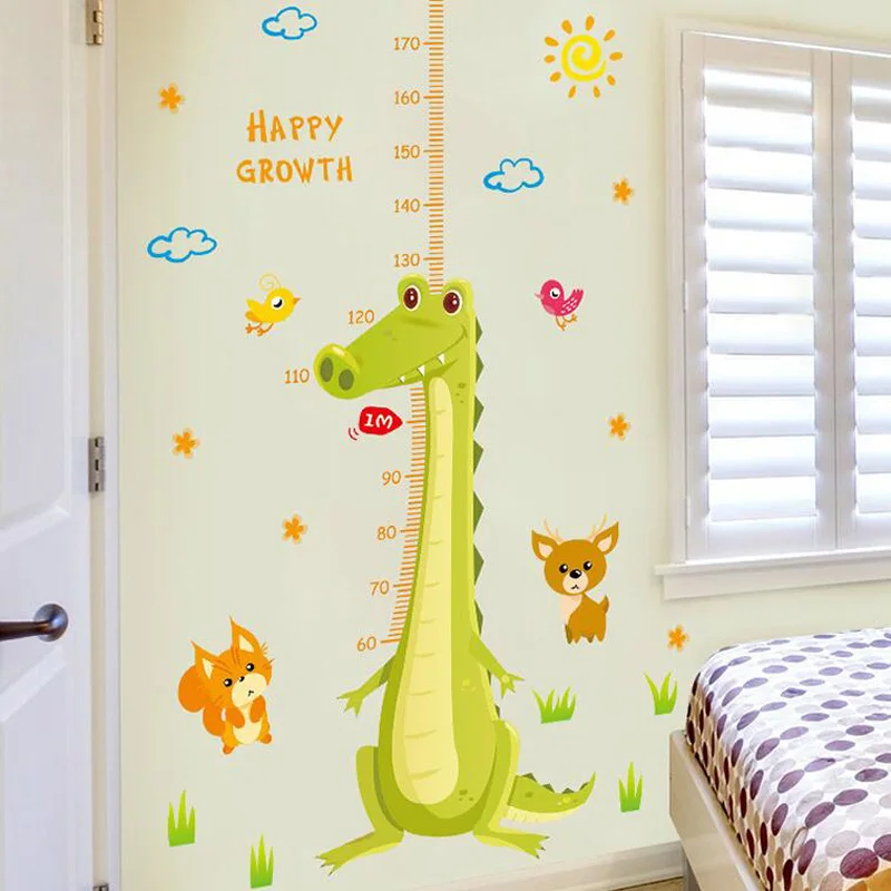 Cute dinosaur growth chart wall stickers for children room cartoon dragon height measure wall decals kids bedroom wall decor
Cute dinosaur growth chart wall stickers for children room cartoon dragon height measure wall decals kids bedroom wall decor