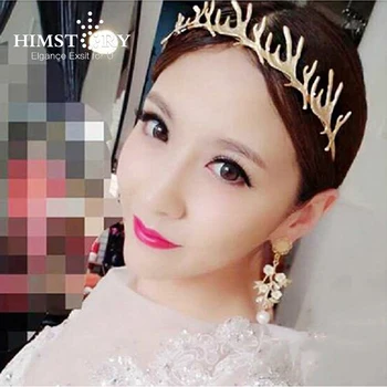 HIMSTORY Newest Elk Horn Leaf Designs Girls Wedding Party Christmas Hairband ,Wedding Hair Accessory Hairband
HIMSTORY Newest Elk Horn Leaf Designs Girls Wedding Party Christmas Hairband ,Wedding Hair Accessory Hairband