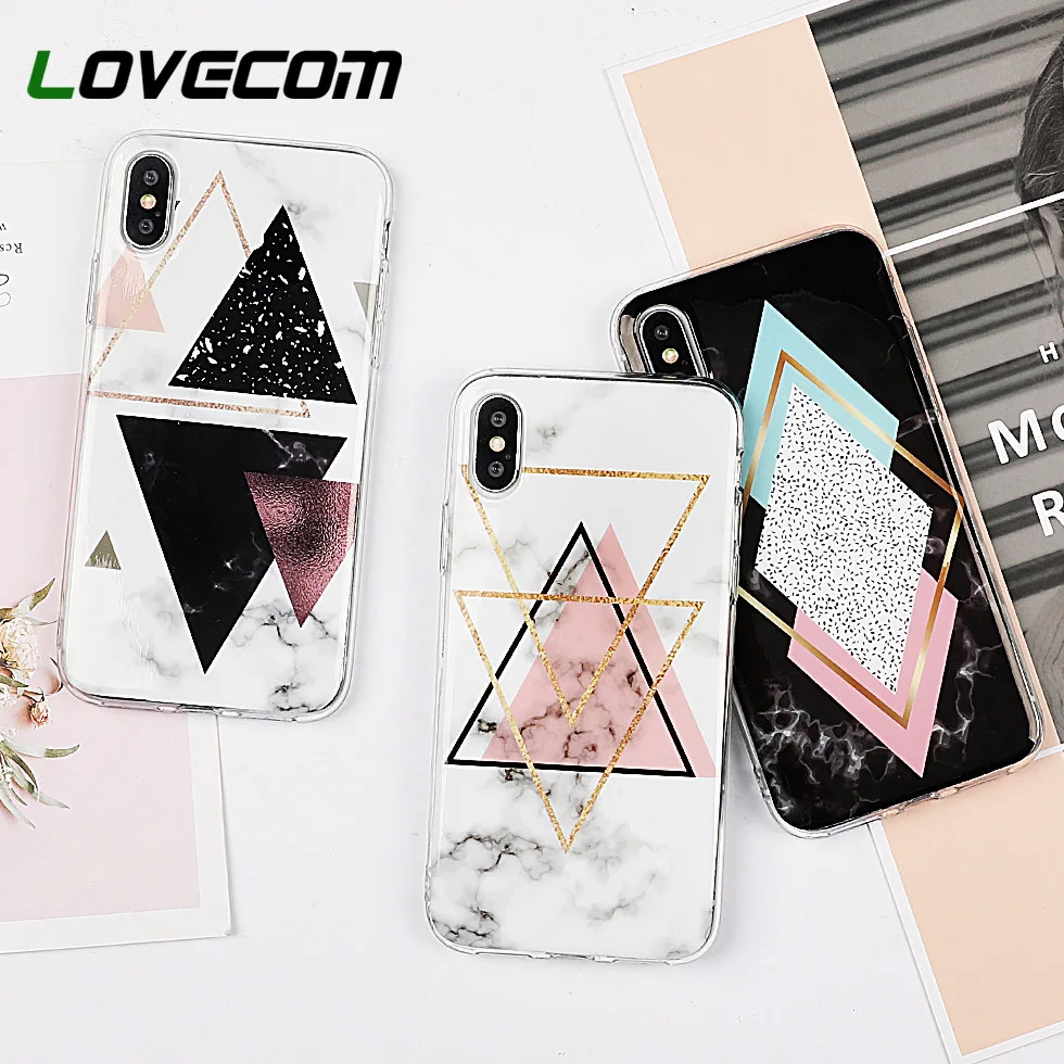 LOVECOM Vintage Geometric Case For iPhone 11 Pro XR XS Max X 8 7 6 6S Plus 5 5S SE Full Body Soft TPU Marble Phone Back Cover
LOVECOM Vintage Geometric Case For iPhone 11 Pro XR XS Max X 8 7 6 6S Plus 5 5S SE Full Body Soft TPU Marble Phone Back Cover
