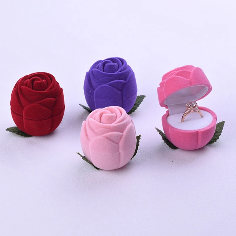 Hot Creative Red Rose Ring Box Wedding Gift Case Earrings Storage Display Holder Valentines Engagement Box Jewellery Package
Hot Creative Red Rose Ring Box Wedding Gift Case Earrings Storage Display Holder Valentines Engagement Box Jewellery Package