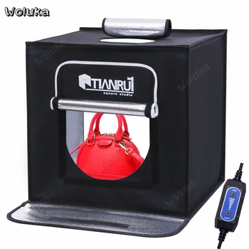 Collapsible 60CM Fast-install Photo Box Adjustable Lighting LED Lightbox for Photography Mini Studio Equipment Props CD50 T10
Collapsible 60CM Fast-install Photo Box Adjustable Lighting LED Lightbox for Photography Mini Studio Equipment Props CD50 T10