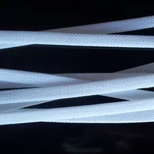 White - High quality 6mm Braided PET Expandable Sleeving High Density Sheathing Plaited Cable Sleeves
White - High quality 6mm Braided PET Expandable Sleeving High Density Sheathing Plaited Cable Sleeves