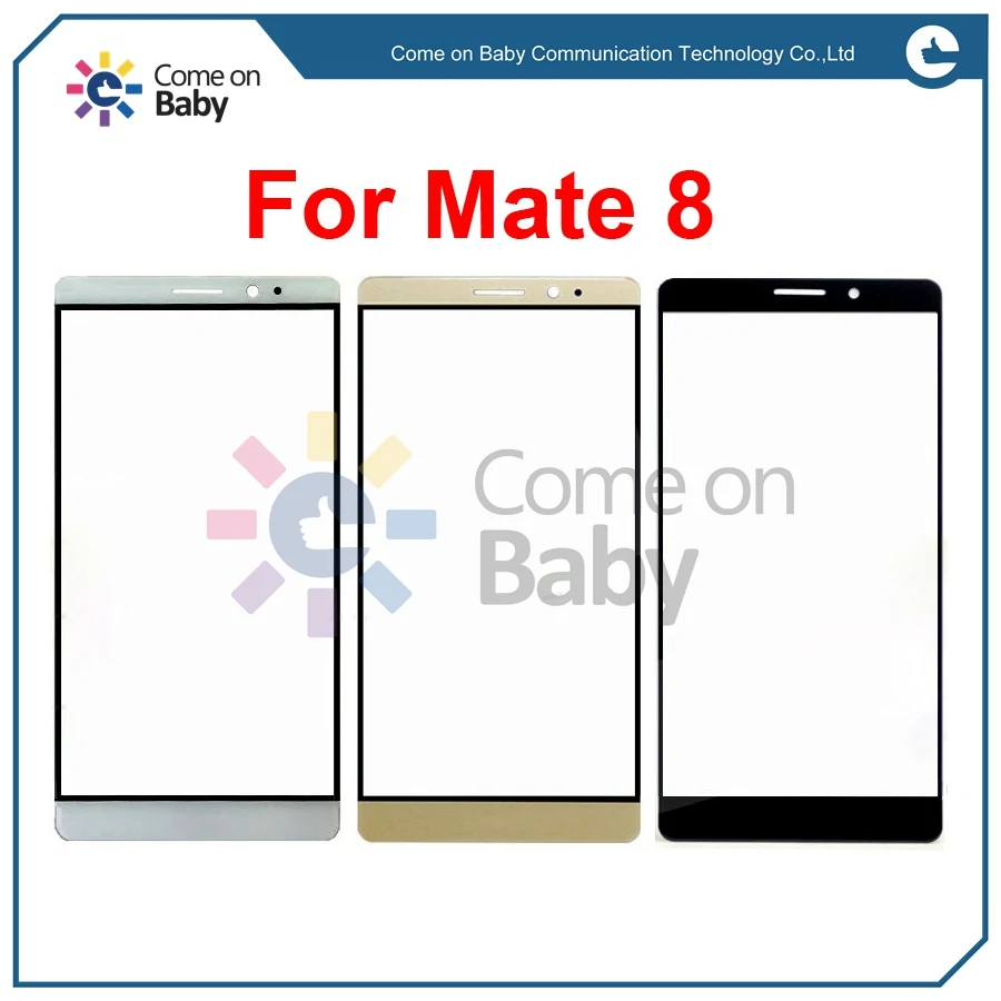 HAW0071 For Huawei Ascend Mate 8 Mate8 Front Outer Touch Screen LCD Glass Lens 2
