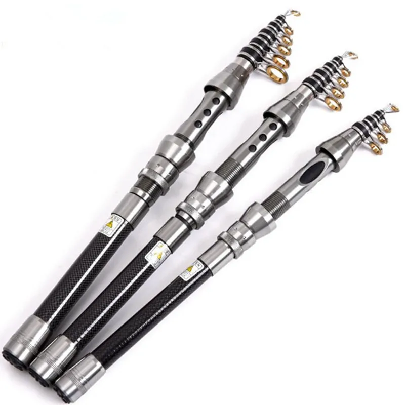 High Carbon Fiber Telescopic Fishing Rod Portable Spinning Fishing Rod Pole Travel Sea Boat Rock Fishing Rod
High Carbon Fiber Telescopic Fishing Rod Portable Spinning Fishing Rod Pole Travel Sea Boat Rock Fishing Rod