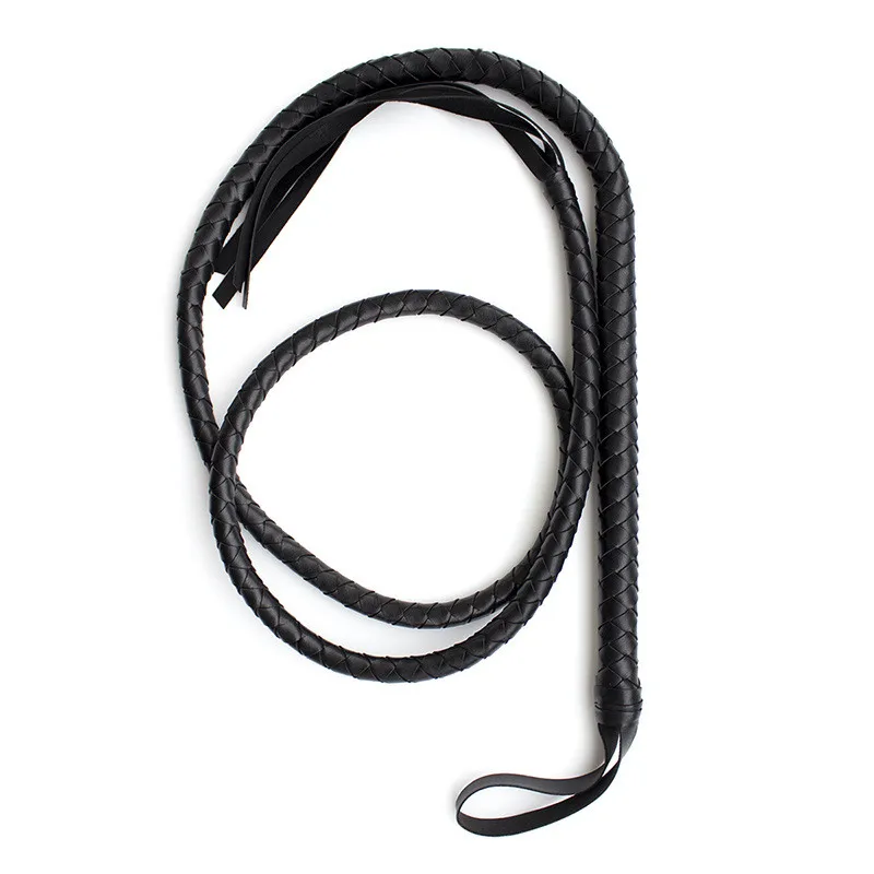190CM Sexy Bondage Flogger Flirting Leather Whip BDSM Toys For Adults Games Slap Spanking Exotic Accessories With Tassel